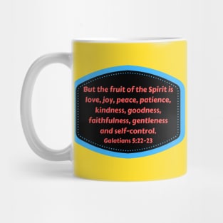 Bible Verse Galatians 5:22-23 Mug